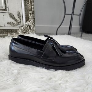 ASOS Black Tassel Loafers